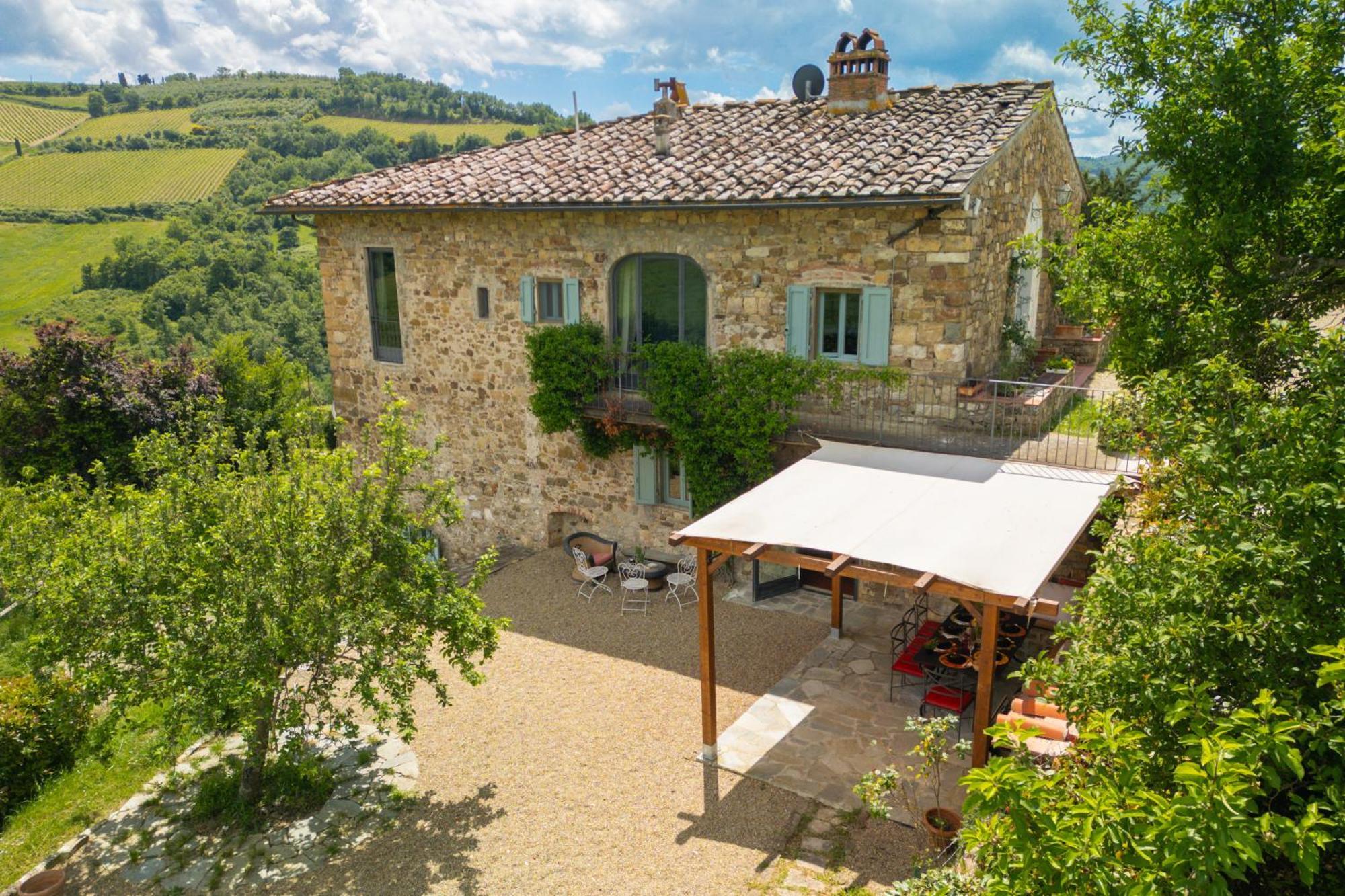 Rignana Estate Villa Greve in Chianti Exterior photo